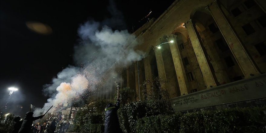 Gürcistan'daki AB yanlısı göstericilerin protestosu 11. gününde devam etti