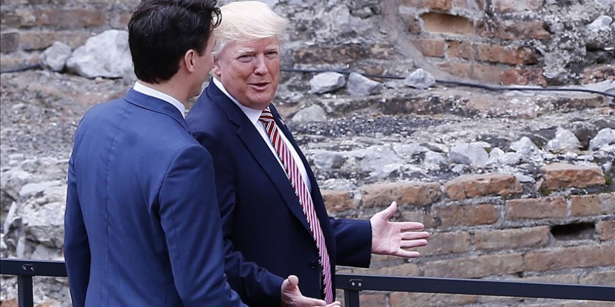 Trump, Kanada Başbakanı Trudeau'ya tekrar "vali" şeklinde hitap etti