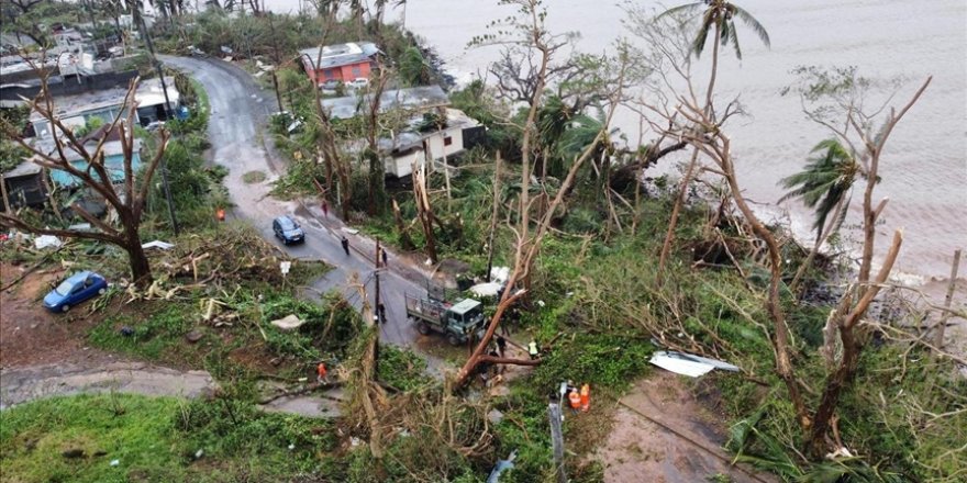 Mayotte Adası'nda, Chido Kasırgası'nda ölenlerin sayısı 39'a yükseldi