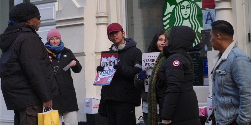 Starbucks çalışanlarının grevi ABD genelinde 300'den fazla şubeye yayılıyor