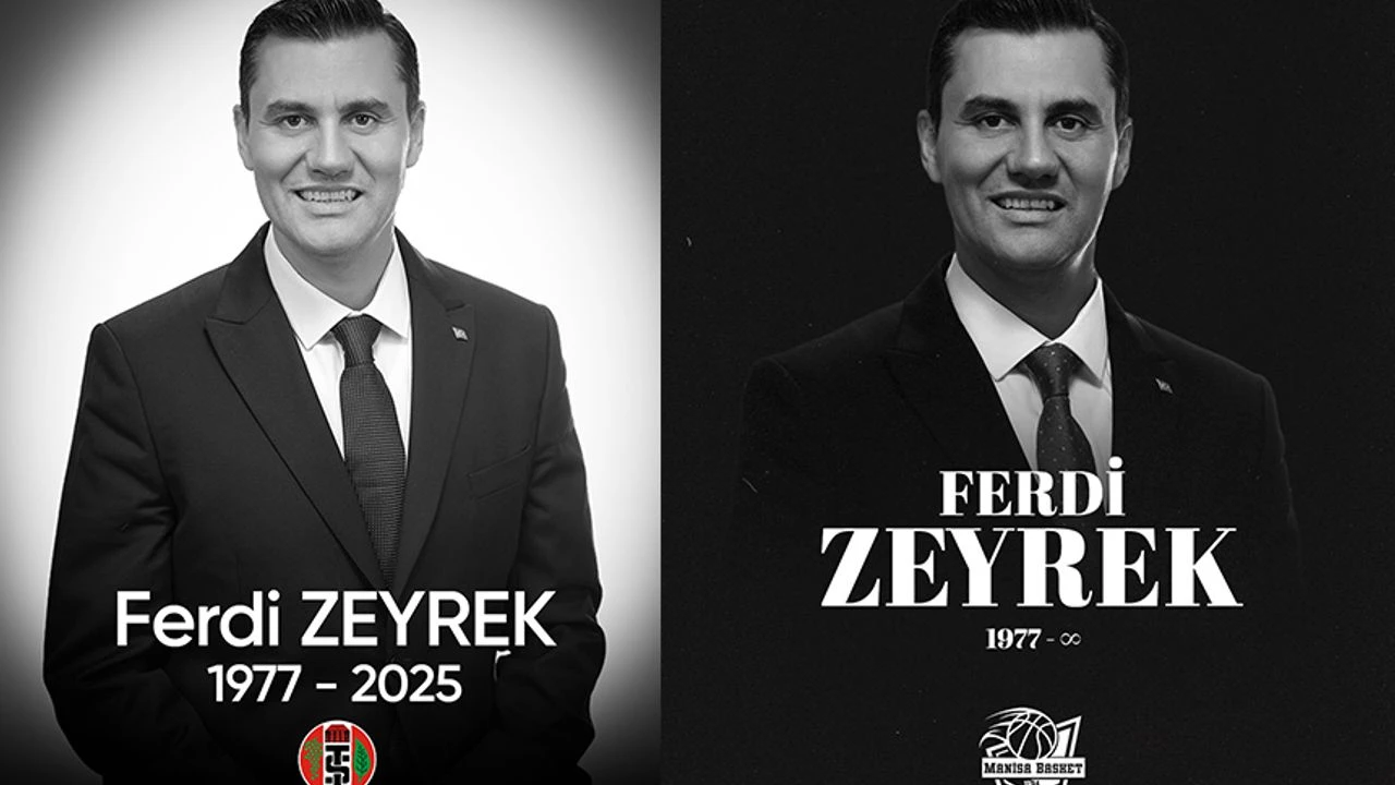 Manisa'da spor camiasının Ferdi Zeyrek yası