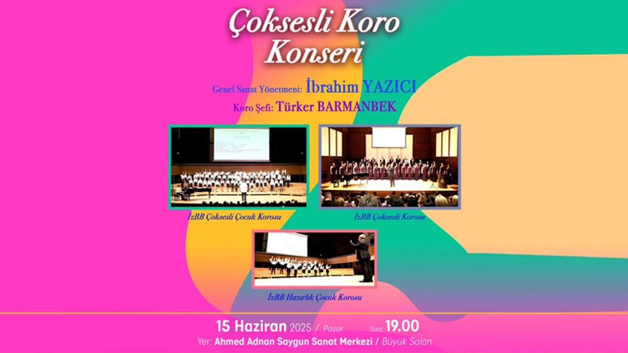 AASSM’de Çoksesli Koro konseri