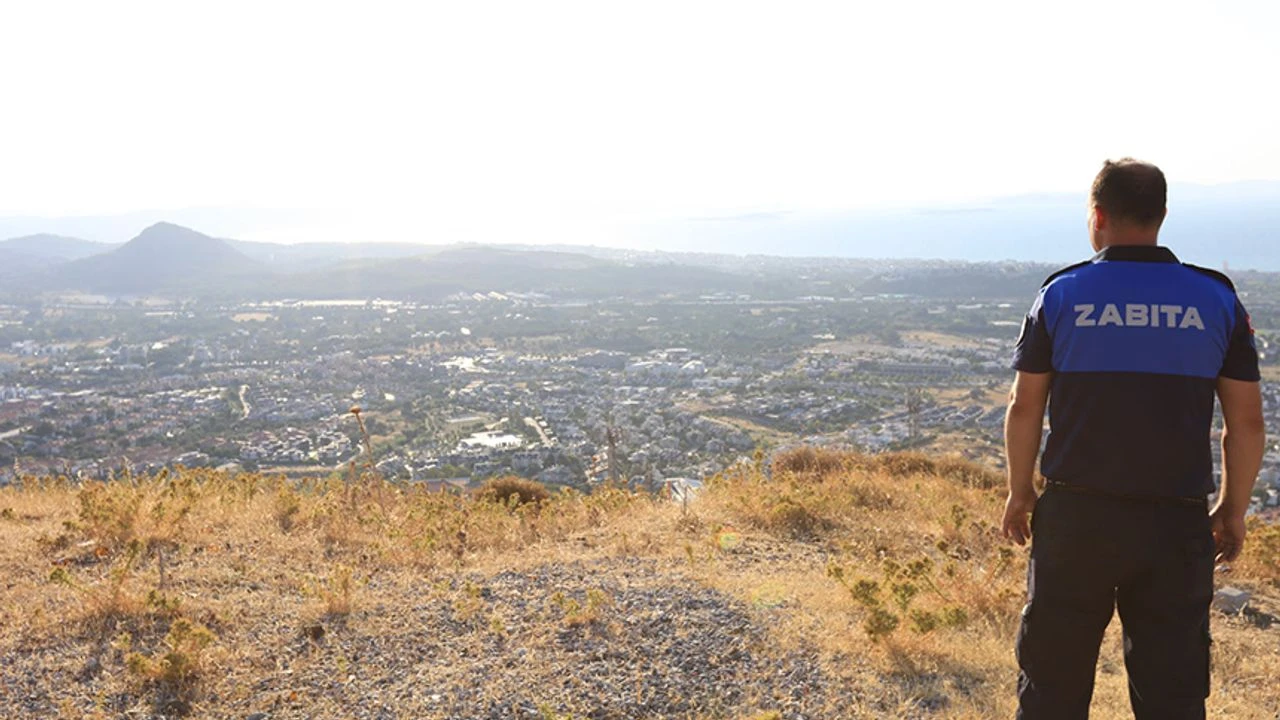 Güzelbahçe'de yangın teyakkuzu