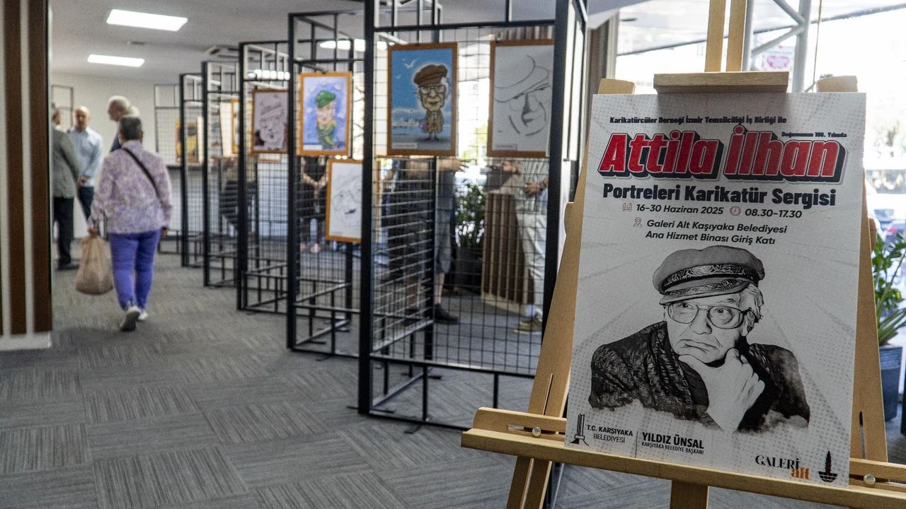 Karşıyaka’dan Attila İlhan’ın 100. yaşına özel sergi!