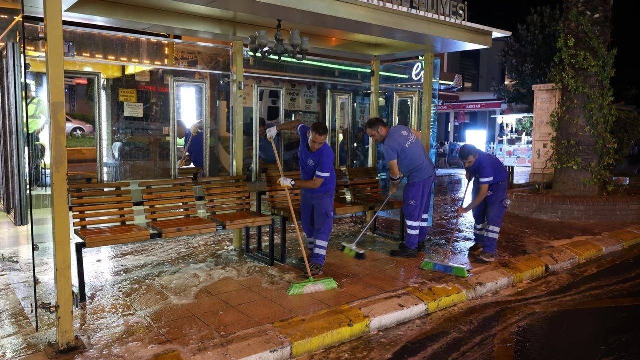 Aydın'ın sokakları pırıl pırıl