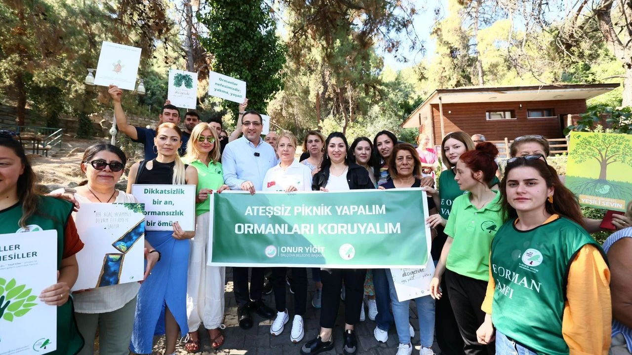 Balçova’dan “ormanları koruyalım” çağrısı