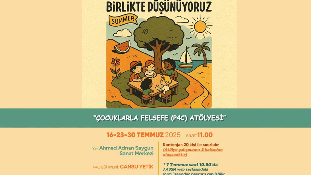 Çocuklarla Felsefe Atölyesi AASSM’de başlıyor