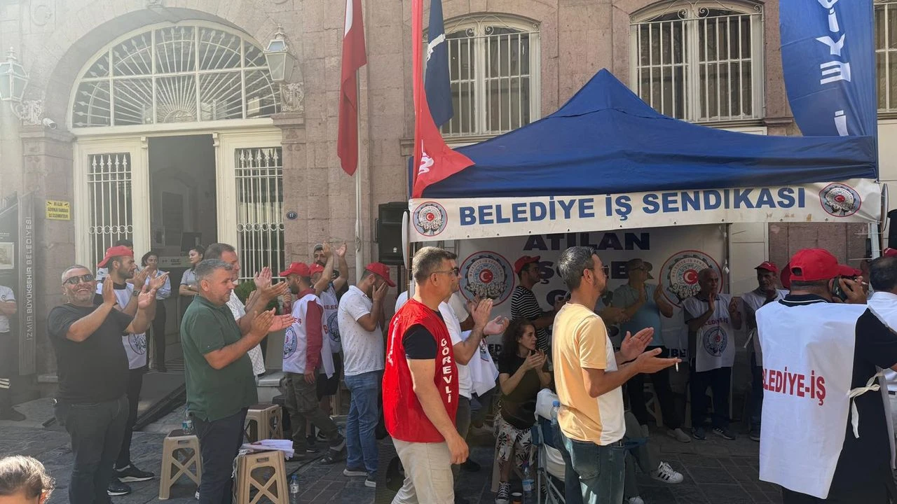 Büyükşehir önünde çadırlı eylem!