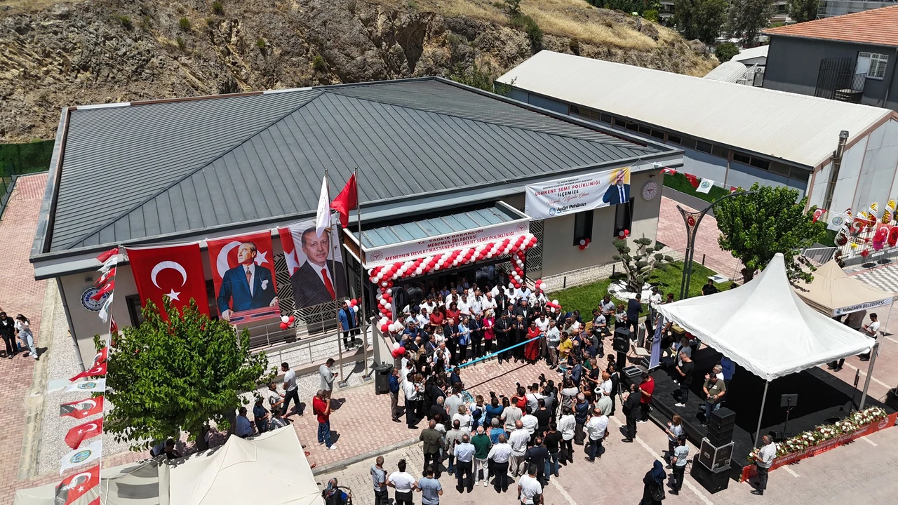 Menemen'de hastane gibi poliklinik!