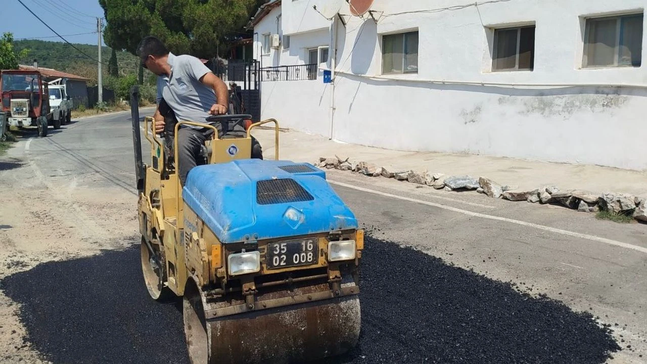 Selçuk'ta asfalt çalışmaları tam gaz