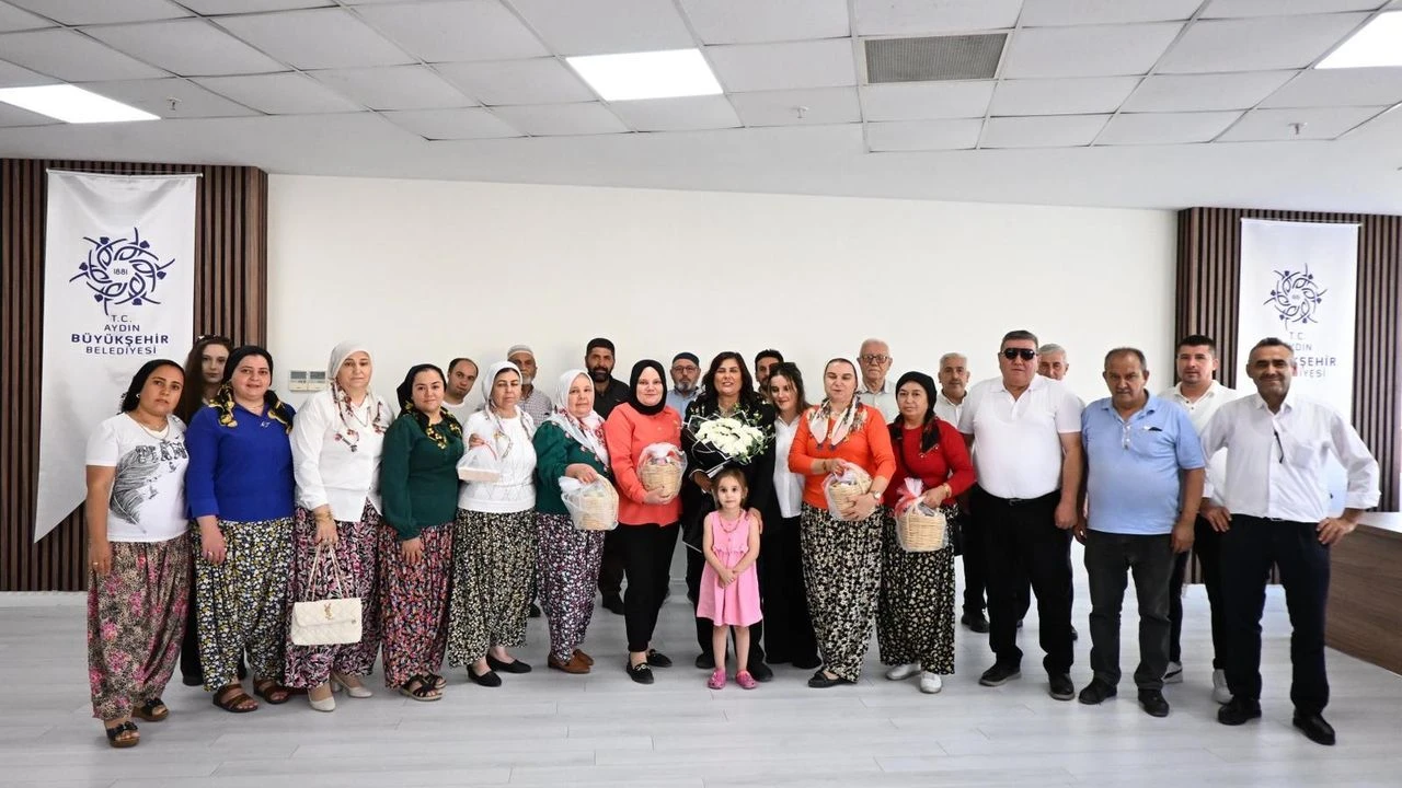 Başkan Çerçioğlu’na Ilıdağlı vatandaşlardan ziyaret