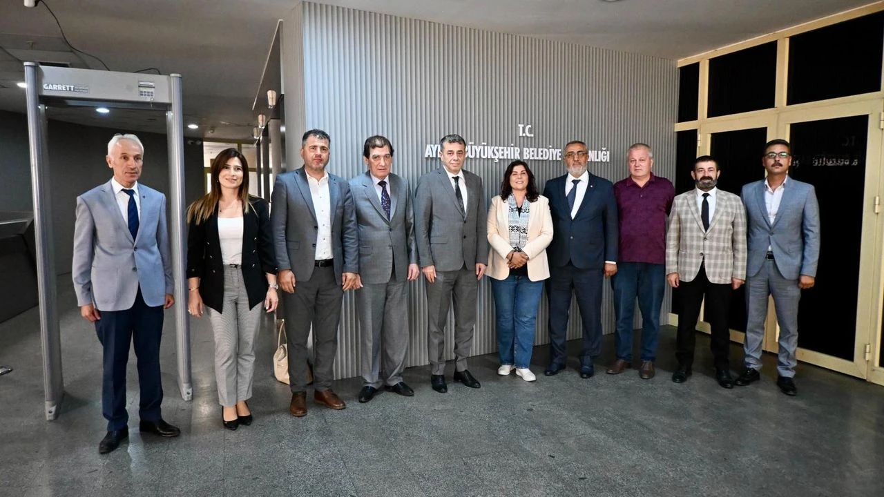 Çerçioğlu'na Esnaf ve Sanatkarlar Odaları Birliği'nden ziyaret