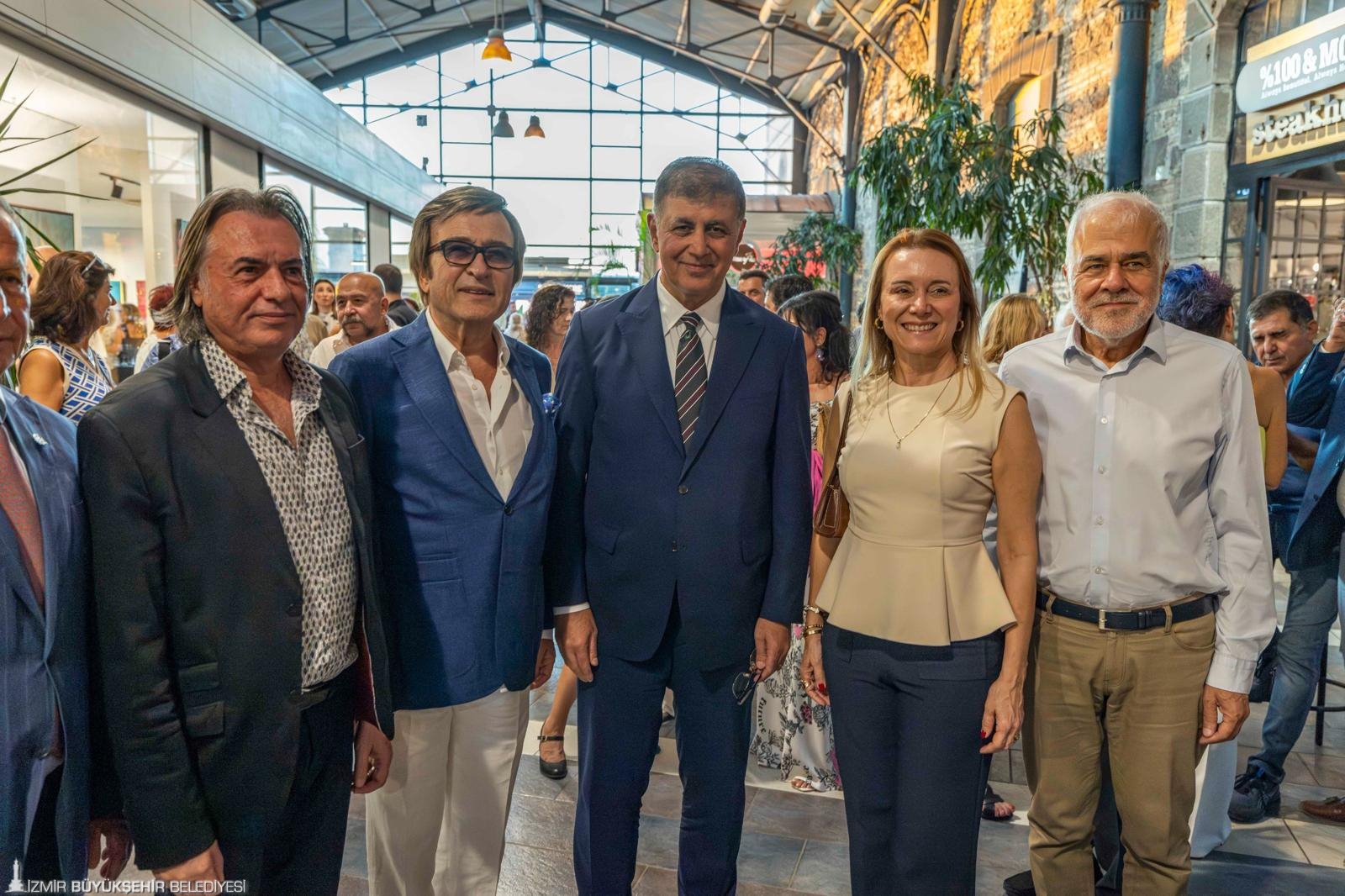 İki dev sanatçı Devrim Erbil ile Erol Evgin “Yan Yana”