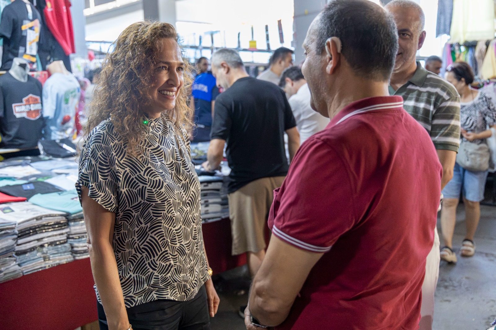 Başkan Ünsal’dan pazar yeri ziyareti