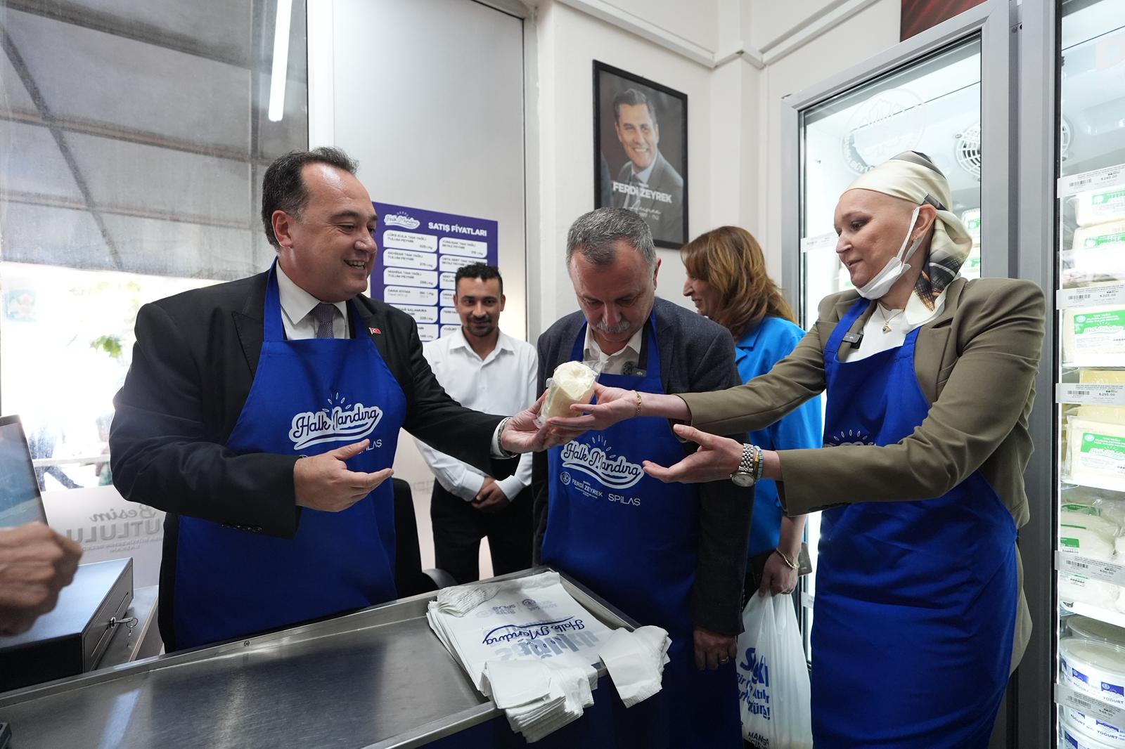 Halk Mandıra Yunusemre’de Vatandaşların Hizmetinde