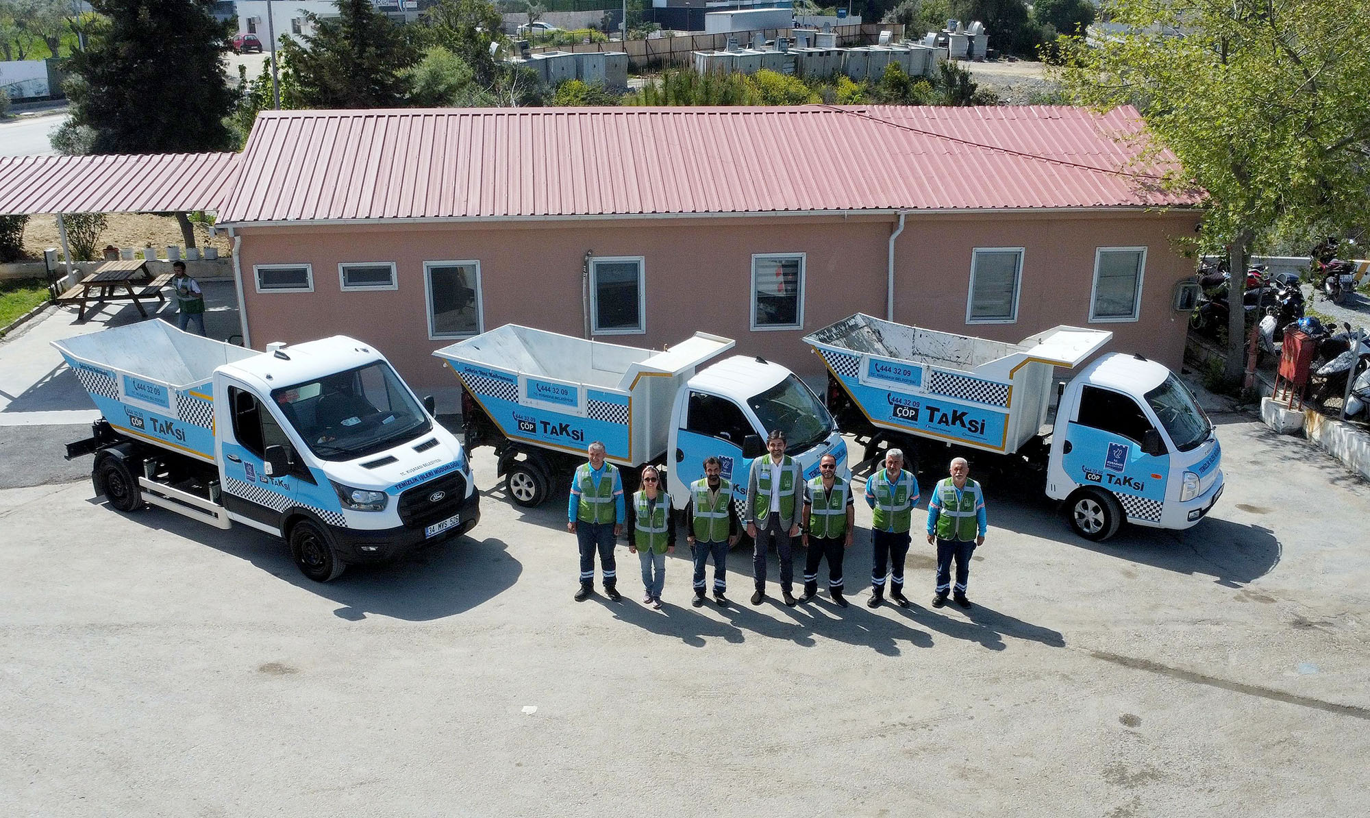 ALTI AYDA 2 BİN 806 TON ÇÖP TOPLANDI