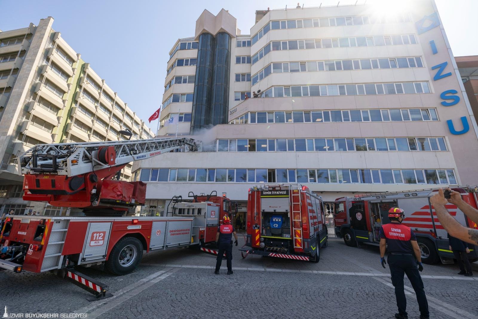 İZSU’da gerçeği aratmayan tatbikat