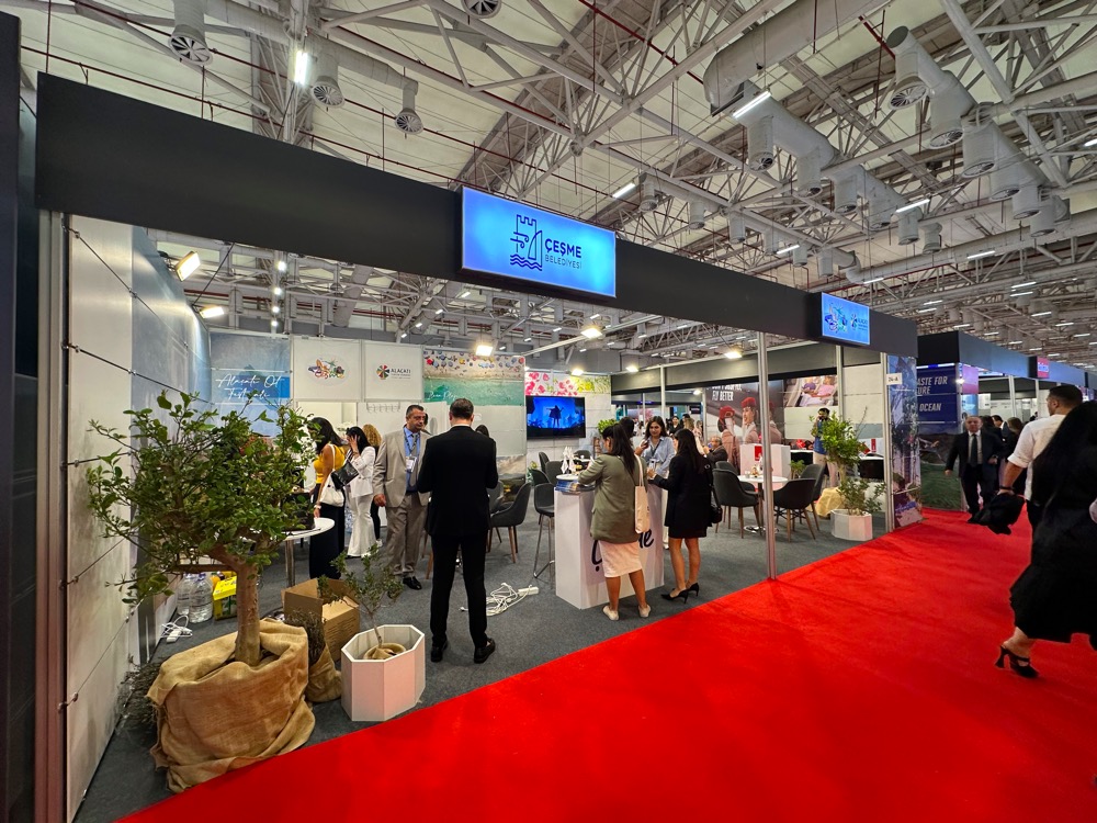 Çeşme, İstanbul Turizm Fuarı’nda yoğun ilgi gördü