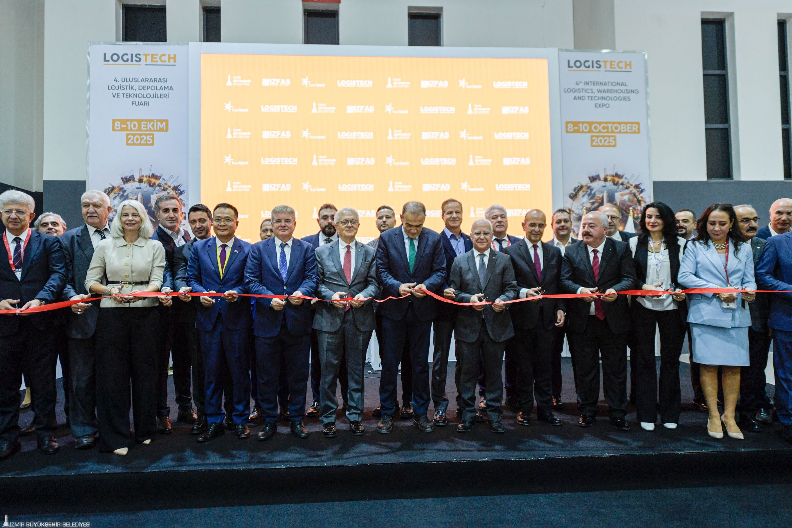 Lojistik sektörünün buluşma noktası LOGISTECH Fuarı başladı