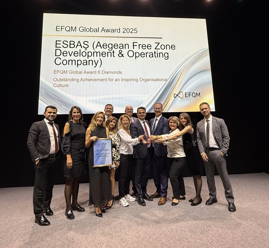 ESBAŞ’IN MÜKEMMELLİK YOLCULUĞUNA AVRUPA’DAN PRESTİJLİ ÖDÜL