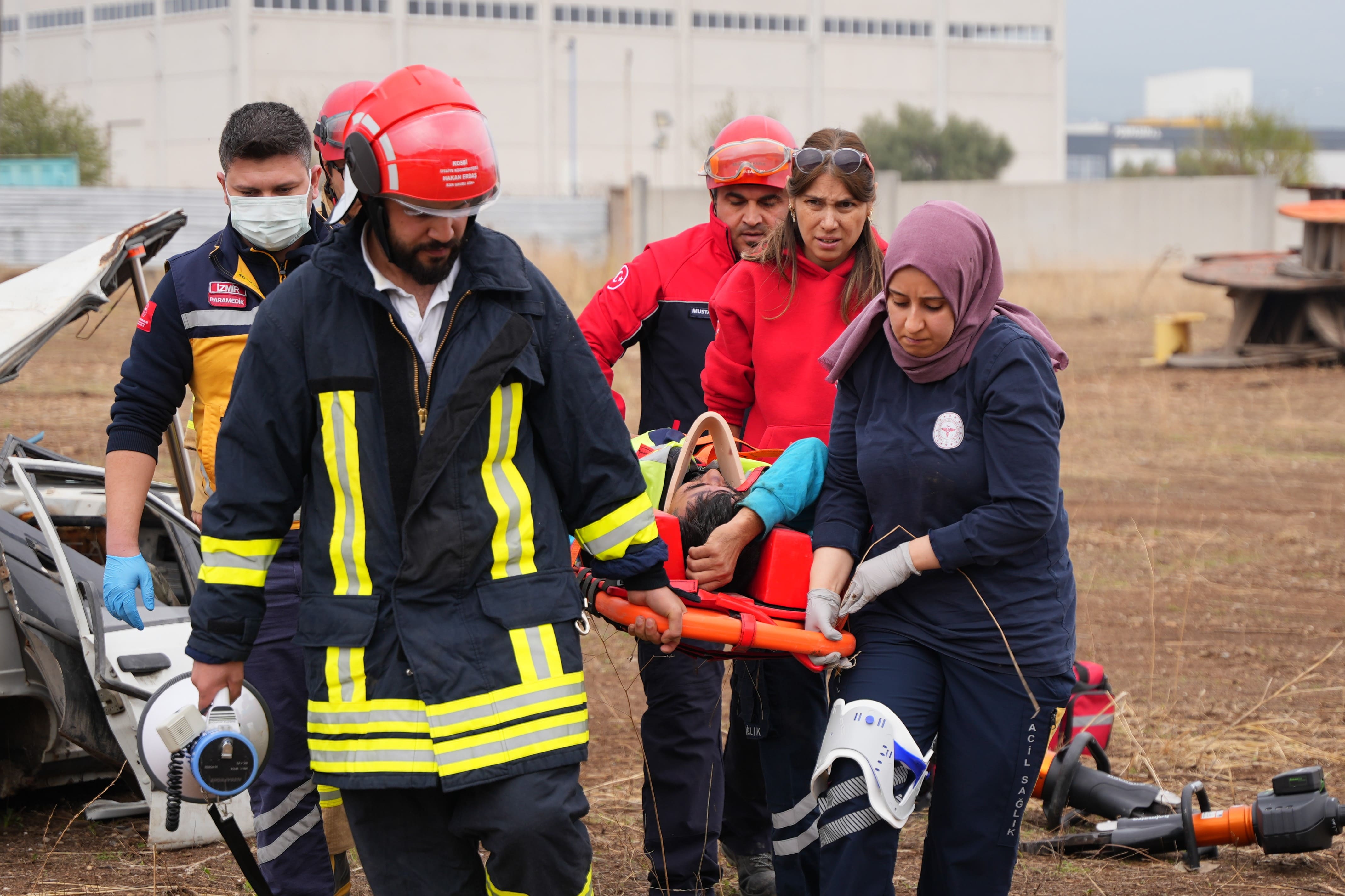 KOSBİ’DEN TÜRKİYE’DE BİR İLK: BÖLGESEL YANGINLARA MÜDAHALE TATBİKATI