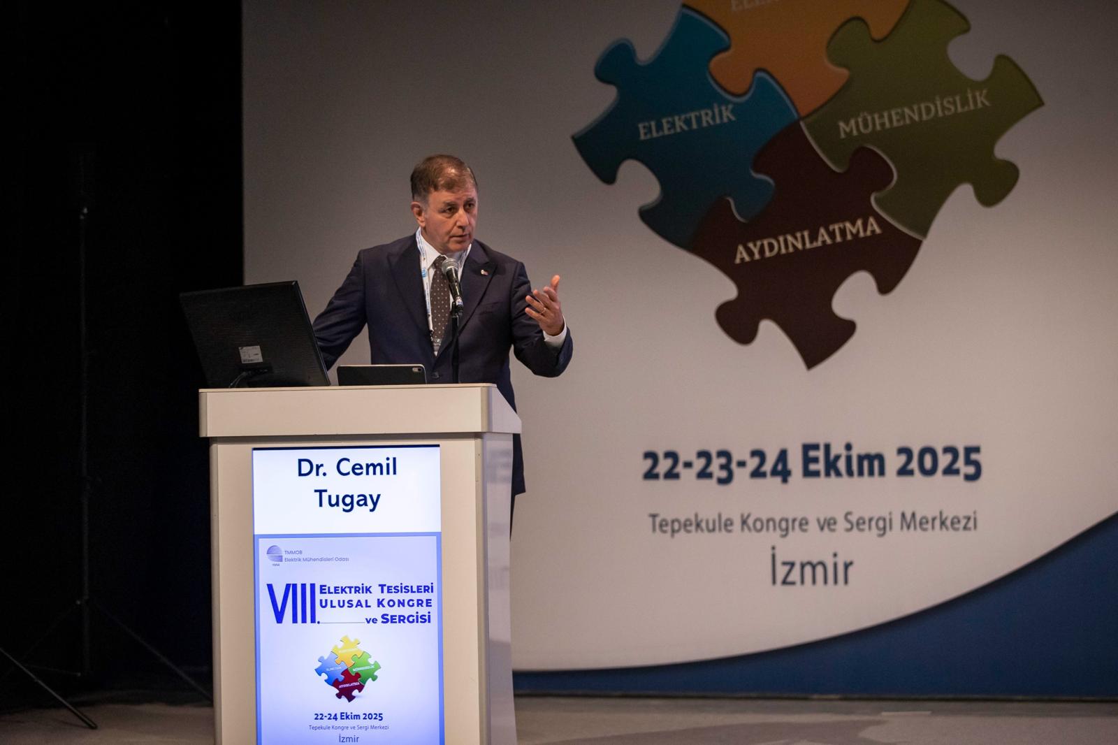 Başkan Tugay 8. Elektrik Tesisleri Ulusal Kongre ve Sergisi’ni açtı