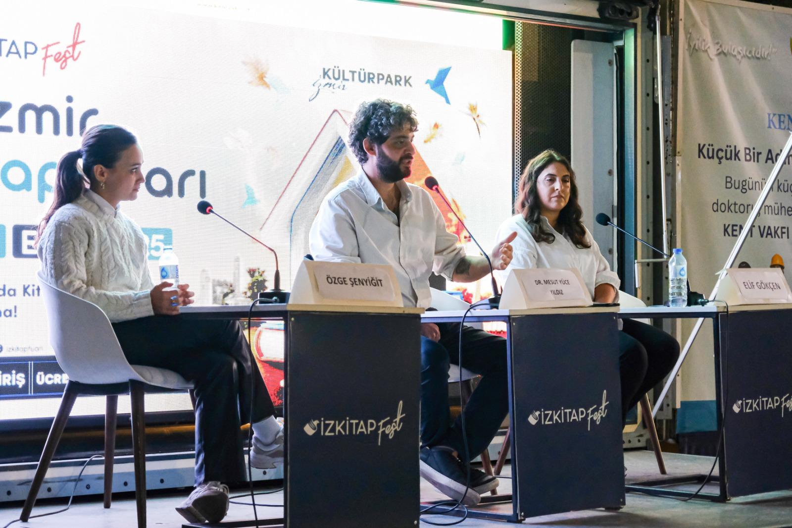 İZKİTAP Fikir Söyleşileri’nde Kadifekale Mahalle Bostanı, kentsel adalet ve eşitlik konuşuldu