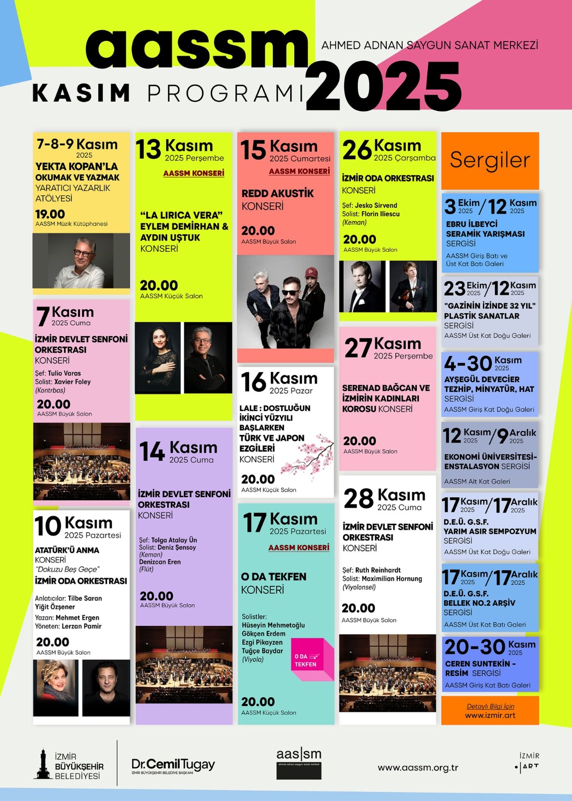 Kasımda “sanat” başka