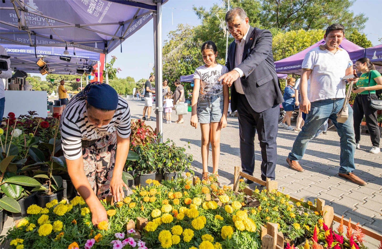 İzmir Balkon ve Bahçe Bitkileri Festivali başlıyor