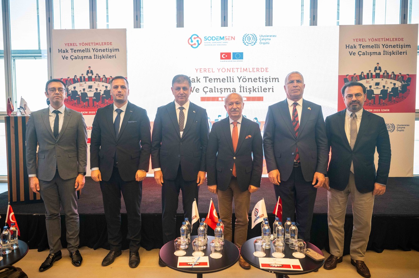 Başkan Eşki SODEMSEN çalıştayında konuştu:  “Sürdürülebilir belediyecilik için paylaşım şart”