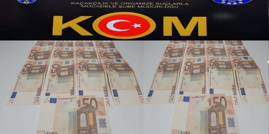 Sahte 50 Euro ile 3 ilde alışveriş yapan çeteye eş zamanlı operasyon: 4 gözaltı