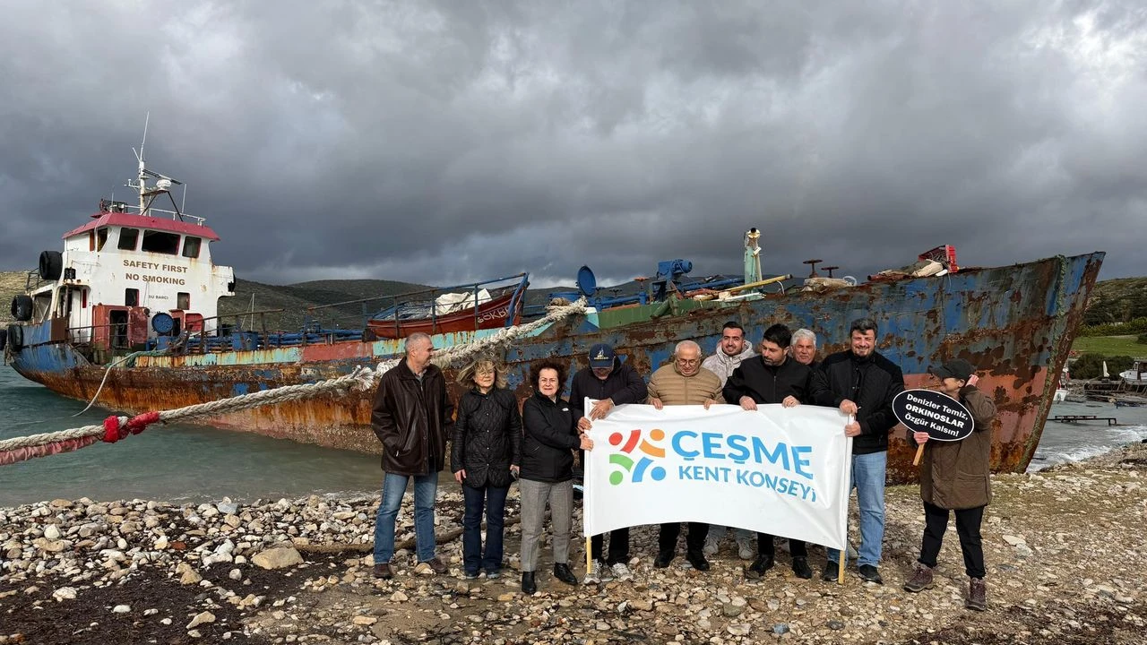 Asbestli söküm tepkisi: Bu gemi buradan kalkacak