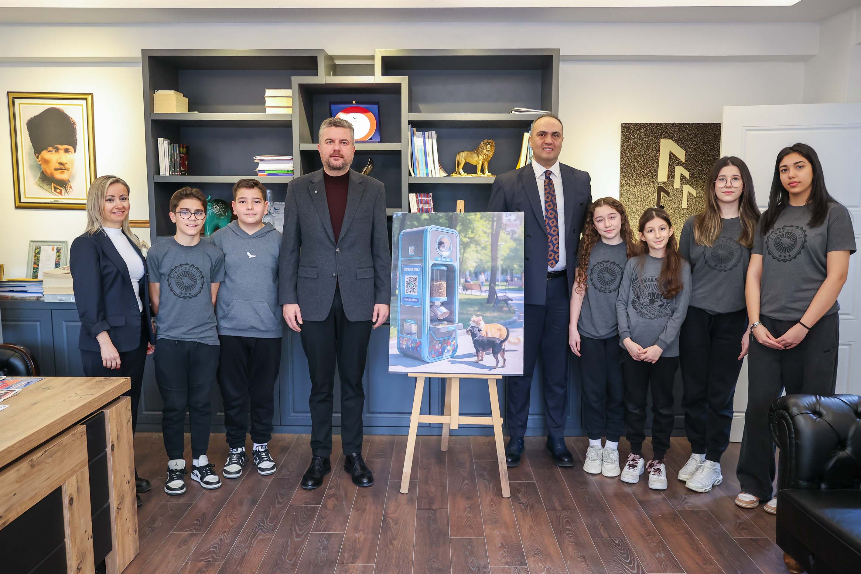 Genç mucitlere Başkan Duman’dan tam destek