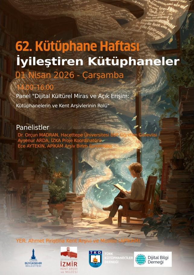 İzmir’de Kütüphaneler Haftası kutlanıyor