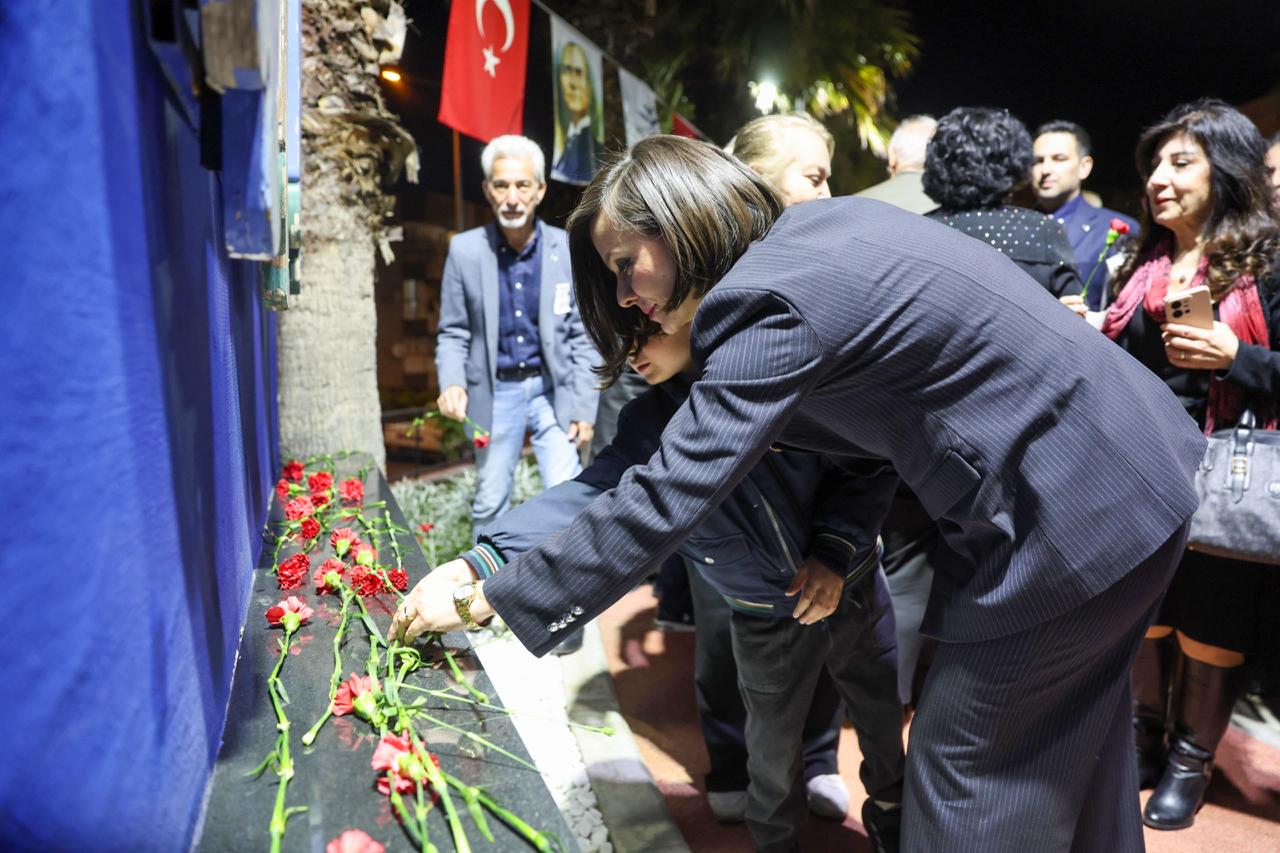 Karabağlar Belediyesi “Üç Fidan’ı” Kendi Adlarını Taşıyan Parkta Andı