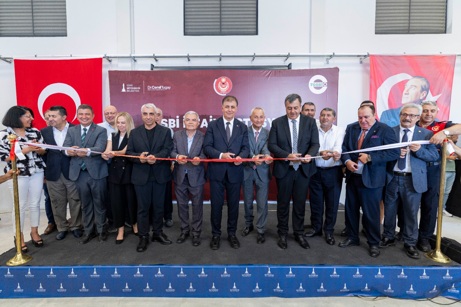 Tire TOSBİ’ye yangınlara karşı güçlü güvenlik kalkanı