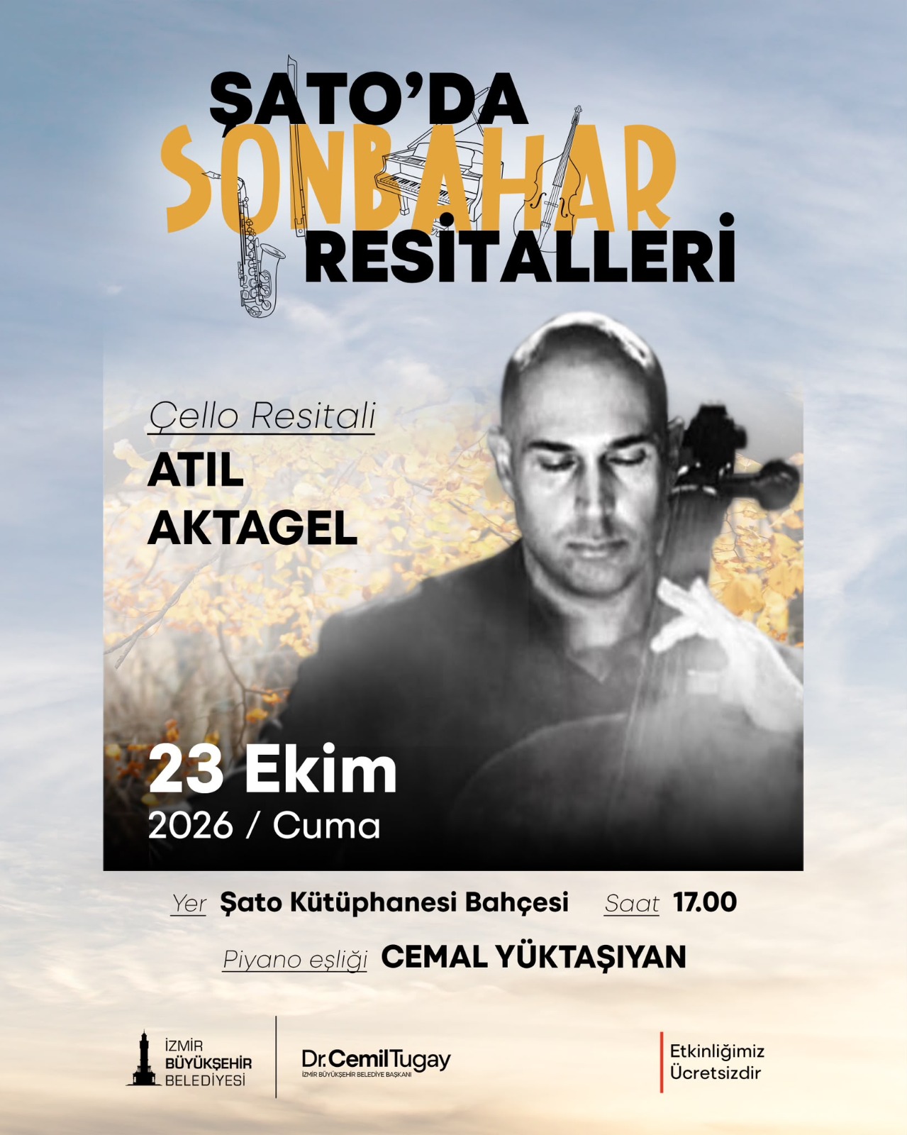 “Şato’da Sonbahar Resitalleri” başlıyor