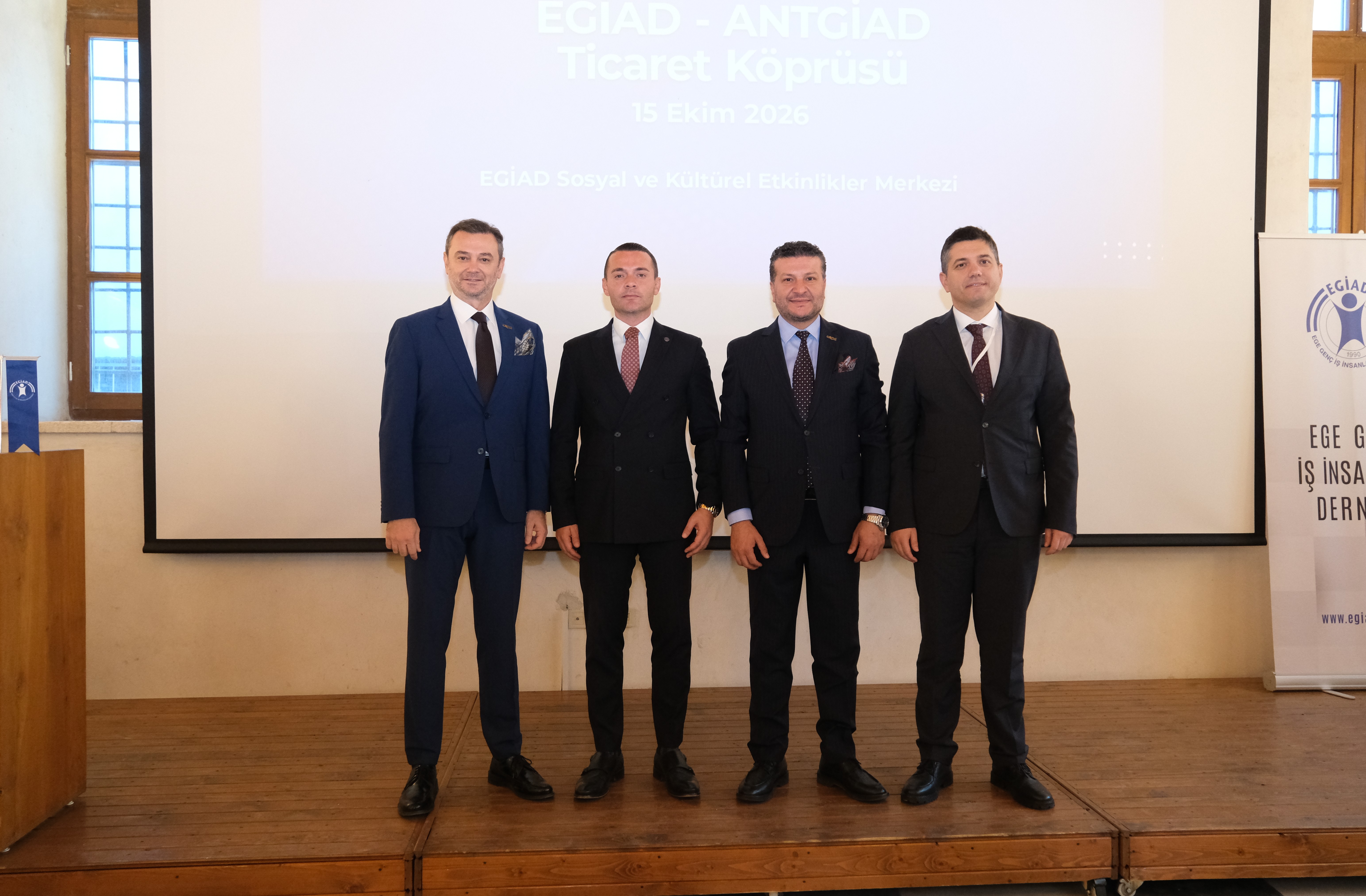 EGİAD ANTGİAD Ticaret Köprüsü’nde 423 Milyon TL’lik Ticaret Potansiyeli