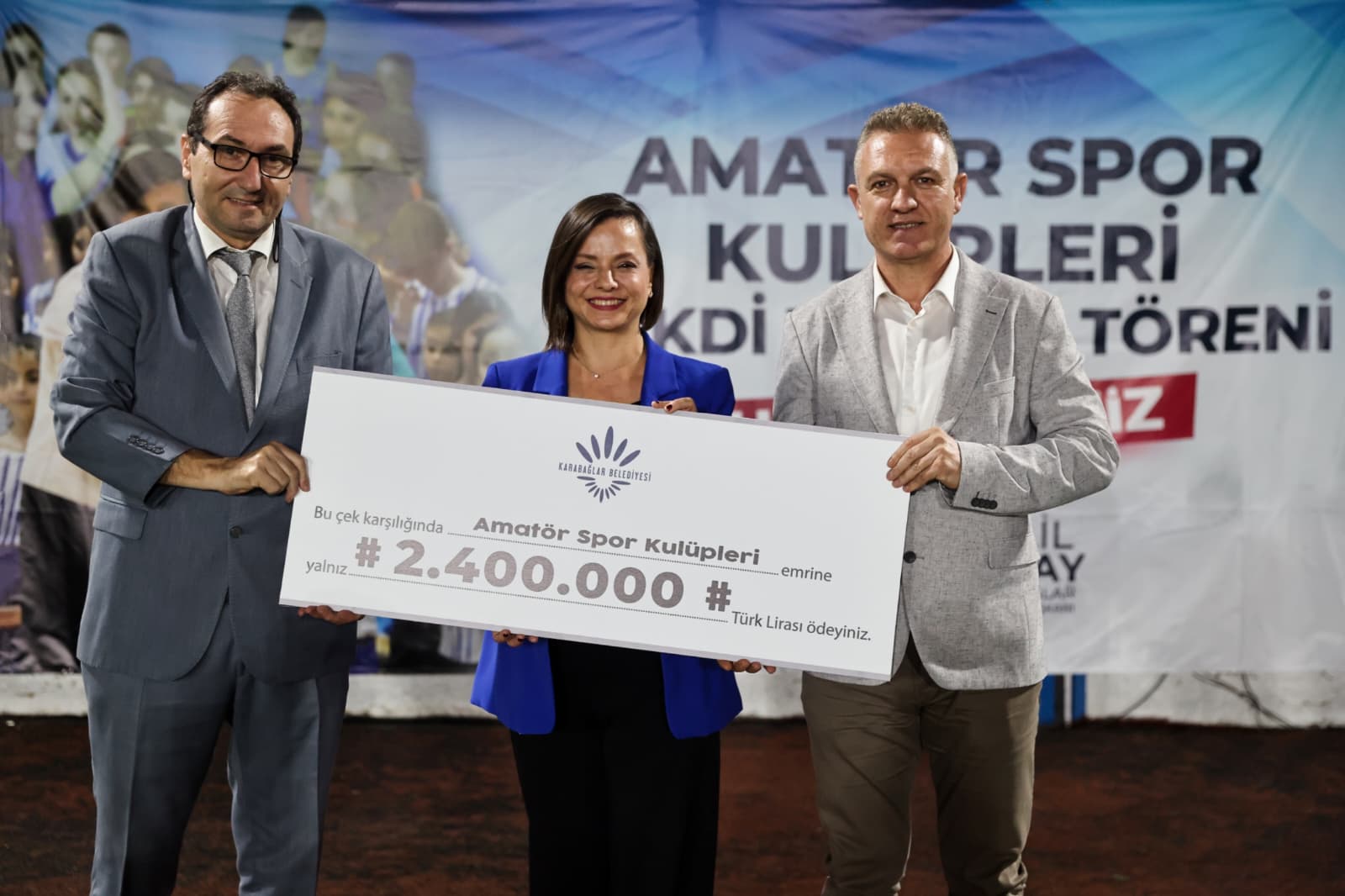 Karabağlar ‘da amatör spora 2 milyon 400 bin TL destek