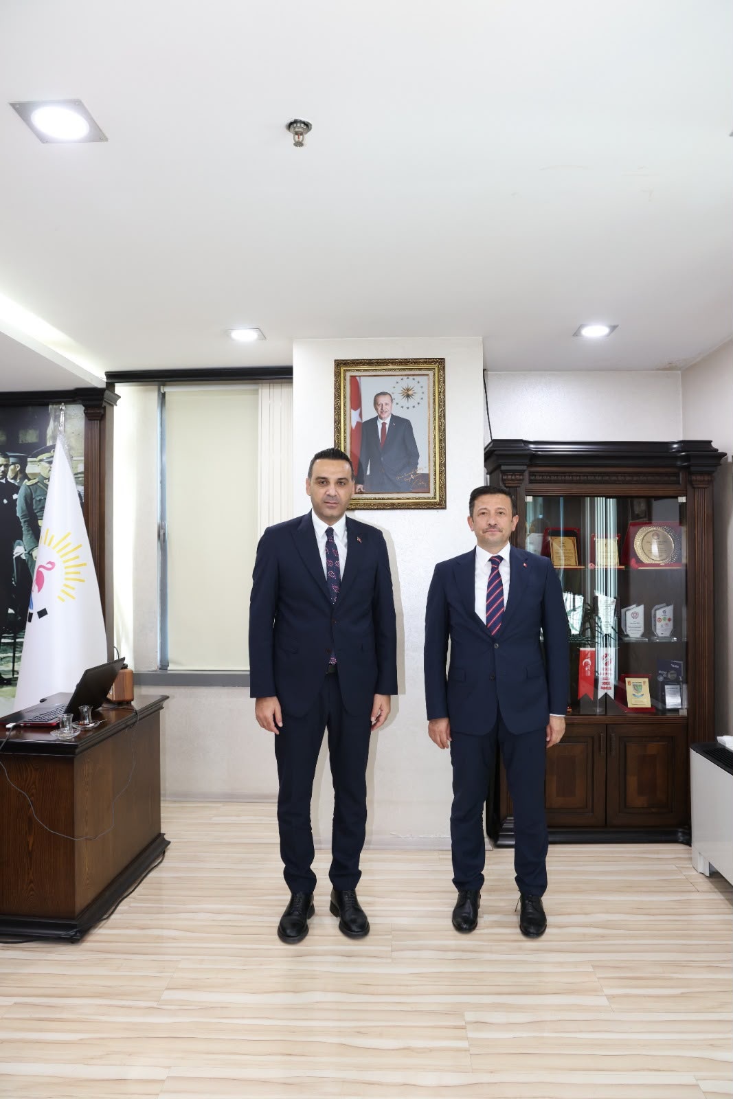 Hamza Dağ’dan Başkan Yıldız’a Hayırlı Olsun Ziyareti