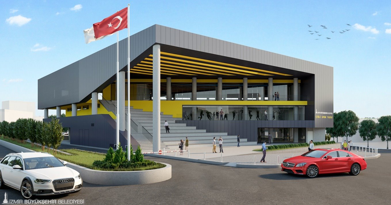 Büyükşehir’den Çiğli’ye yarı olimpik havuzlu spor tesisi