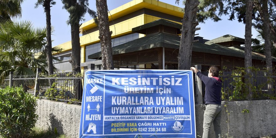 Antalya OSB’de ‘Mavi OSB Mavi Antalya’ hareketi başladı