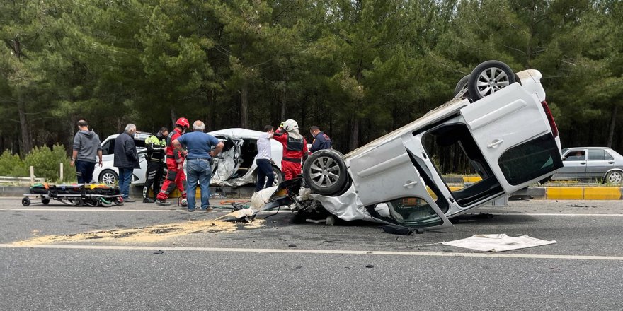 Muğla’da kaza: 1 ölü, 5 yaralı