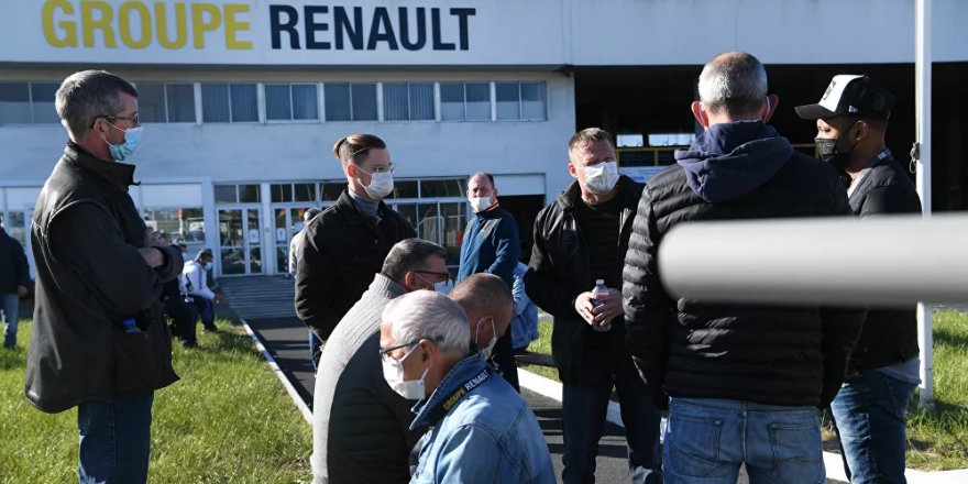 Fransa'da Renault çalışanları, fabrika müdürlerini rehin aldı