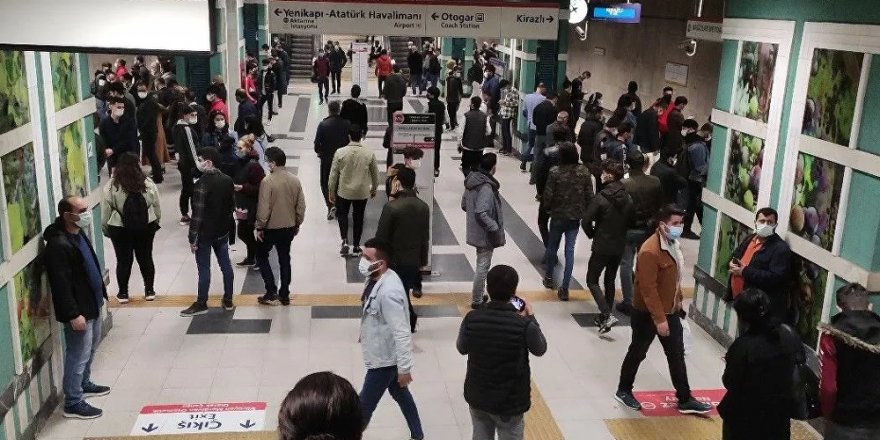 Metro İstanbul: Hatlarımızda yaşanan yolcu yoğunluğu nedeniyle ek seferler düzenlenmektedir