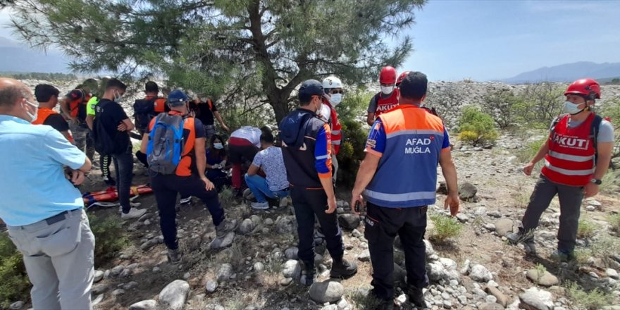 Muğla'da dört gündür haber alınamayan kadın derenin kenarında bulundu