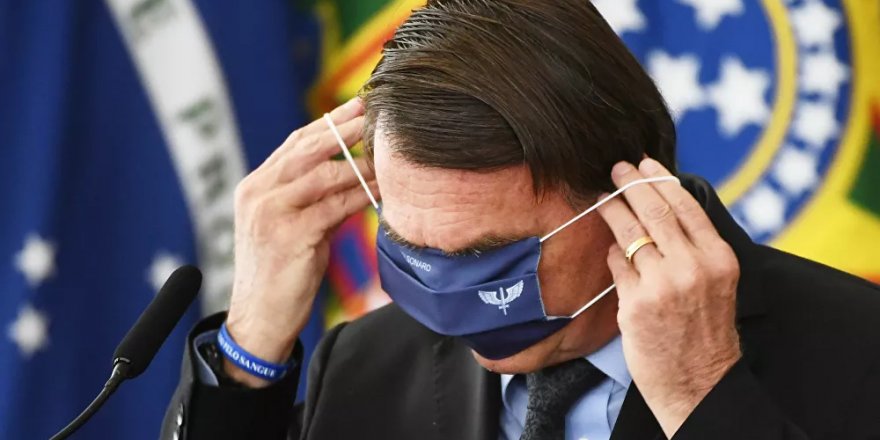 Bolsonaro'dan Çin imalı Kovid-19 açıklaması: Biyolojik savaş için laboratuvarda üretildi