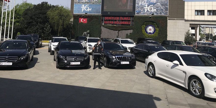 İstanbul merkezli 9 ilde otomobil kaçakçılığı operasyonu: 40 milyon lira değerinde 24 araca el konuldu