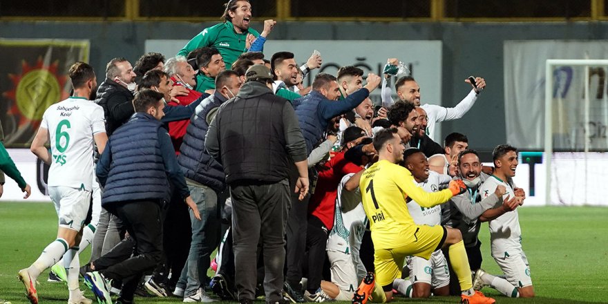 GZT Giresunspor, 44 yıl sonra Süper Lig’e yükseldi