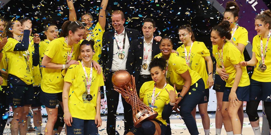 Kadınlar Basketbol Süper Ligi'nde şampiyon Fenerbahçe